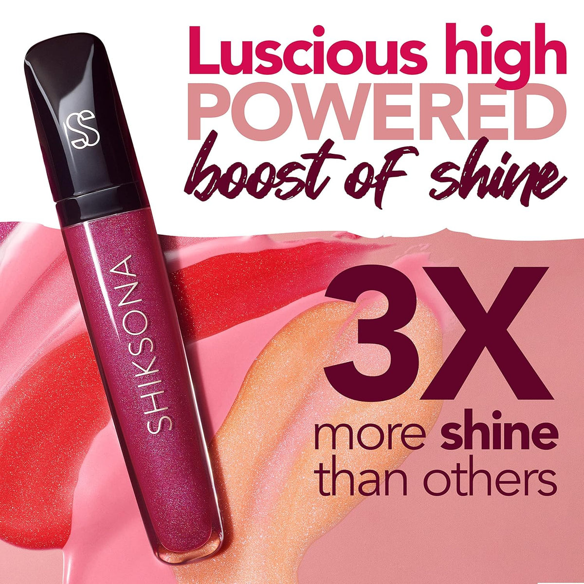 High Shine Lip Gloss | Hydrating, Vegan, High Pigment, Non-Sticky Lipgloss in a Timeless, Universal Color | Gorgeous Go-Getter (Bold Pink)