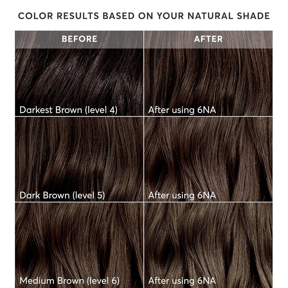 Madison Reed Radiant Hair Color Kit | 6NA Medium Ash Brown with Cool Smoky Undertones (Monza Brown) for 100% Gray Hair Coverage | Dimensional Permanent Hair Dye | PPD-Free & Ammonia-Free | 1 Pack