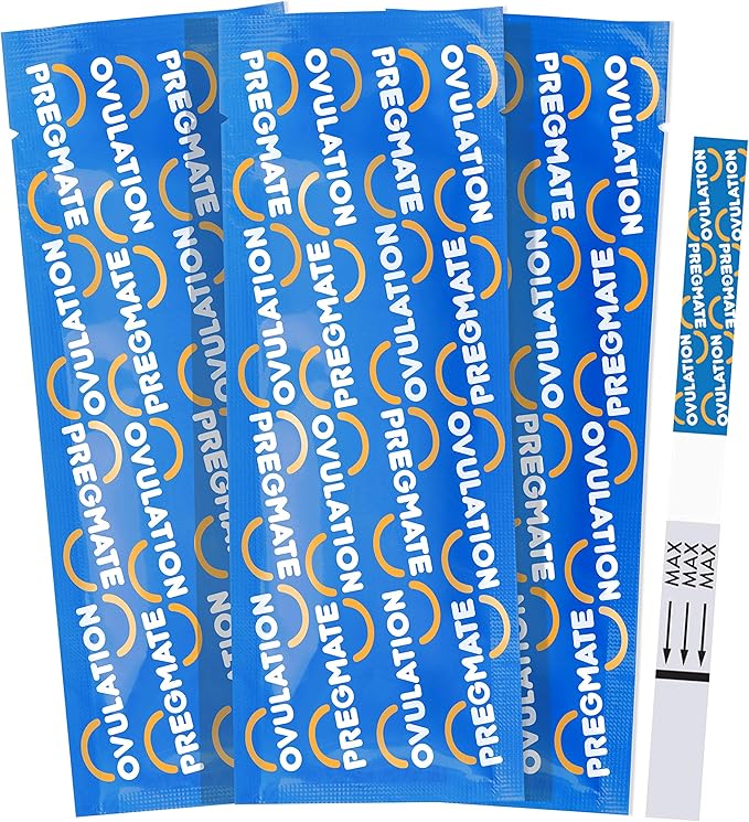 Pregmate 50 Ovulation and 20 Pregnancy Test Strips Predictor Kit