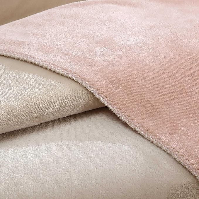 Calvin Klein - Twin Blanket, Super Soft Plush Bedding, Luxury Bed Blanket, Oeko-Tex Certified (Modern Reversible Solid Beige, Twin)
