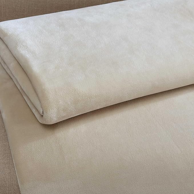 Calvin Klein - King Blanket, Super Soft Plush Bedding, Luxury Bed Blanket, Oeko-Tex Certified (Modern Reversible Solid Beige, King)