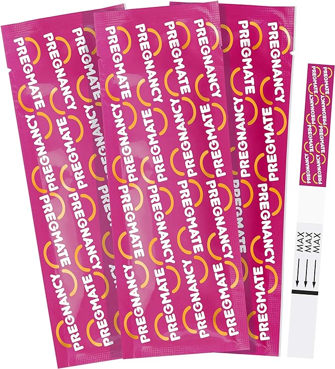 Pregmate 50 Ovulation and 20 Pregnancy Test Strips Predictor Kit