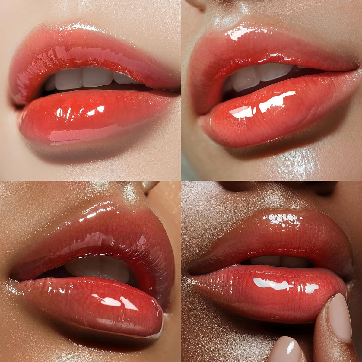 Espoir Couture Lip Tint Glaze #16 Marmalade 0.14oz | Volumizing Lip Stain with Syrupy Shine | Long-Lasting & Vibrant Color for Radiant Lip Look | Moisturizing & Glossy Lip Tint | Korean Lip Makeup