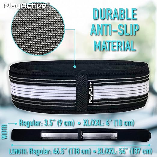 Sacroiliac SI Joint Hip Belt - Lower Back Support Brace for Men and Women - Pelvic Support Belt - Trochanter Belt - Sciatica Pelvis Lumbar Hip Pain Relief (Regular)