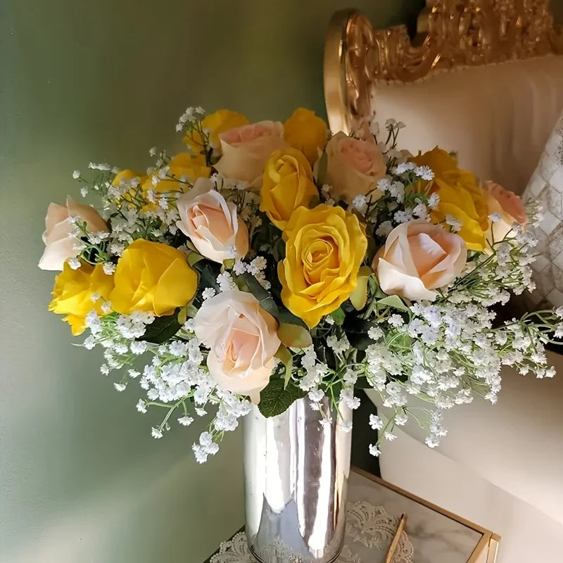 15pcs Artificial Baby’s Breath Flowers