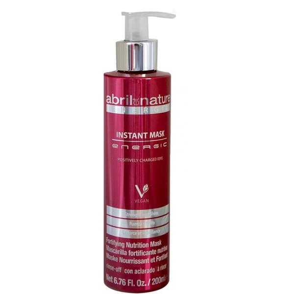 Energic Professional Hair Treatment - Softens and Hydrates with Positive Ions Eliminates Static Frizz Restores Vitality Shine 200 ml