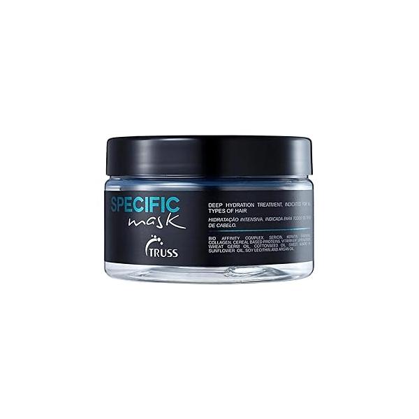 Truss Professional Specific Mask - Hydrating Hair with Argan Oil Deep Hydration Repair & Seal Damaged Cuticle; Extends Color; Prevents Split Ends; Color Fading (6.35oz)
