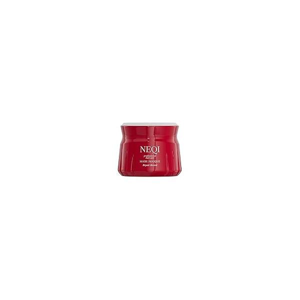 neqi - REPAIR REVEAL Hair Mask 250ml - Intensive Repairing Care for Damaged Hair, Anti-Frizz, Vegan, Sulfate-Free, Strengthens Structure, Made in Italy