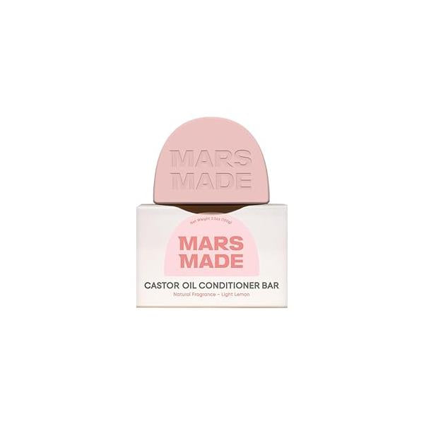 Castor Oil Conditioner Bar - Nourishing & Soothing Natural Deep for All Hair Types Moisturizing, Cleansing Solid Soap Zero Waste, No Animal Trials 3.5 oz